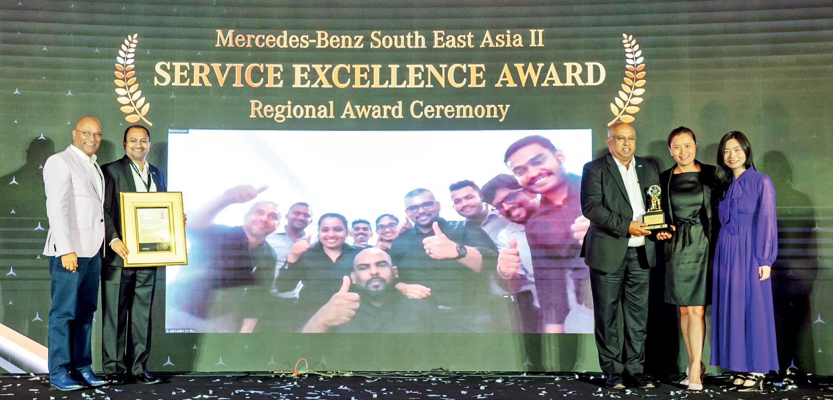 DIMO wins at Mercedes-Benz Service Excellence Regional Award Ceremony