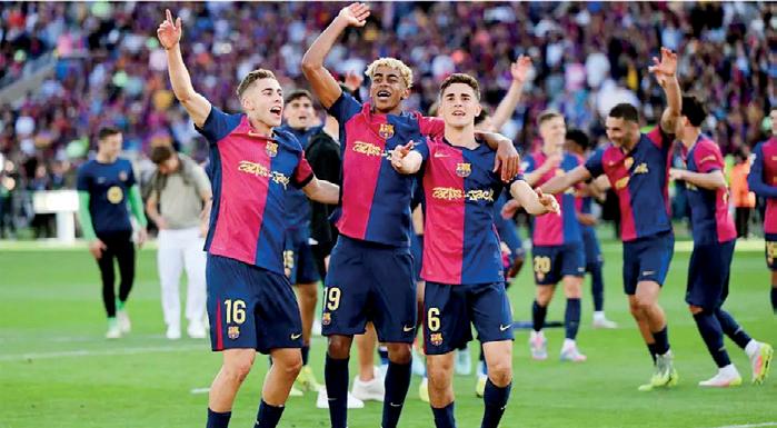Barcelona roars back to beat Real Madrid 4-3