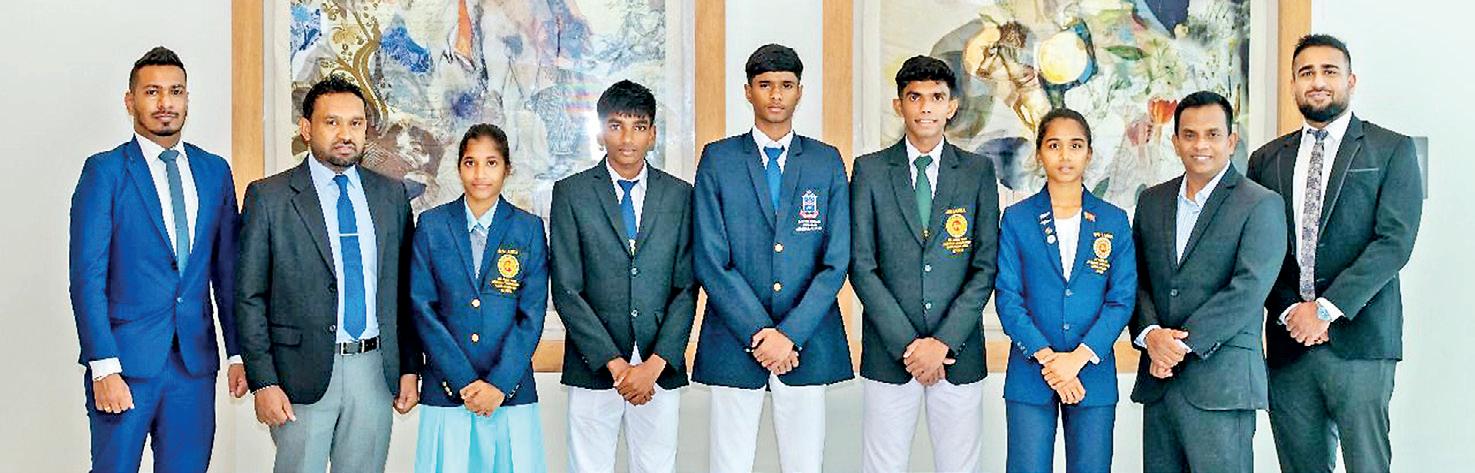 Ritzbury Mawbimata Weerayek celebrates athletes, coaches for outstanding achievements at Asian Youth Athletics Championship