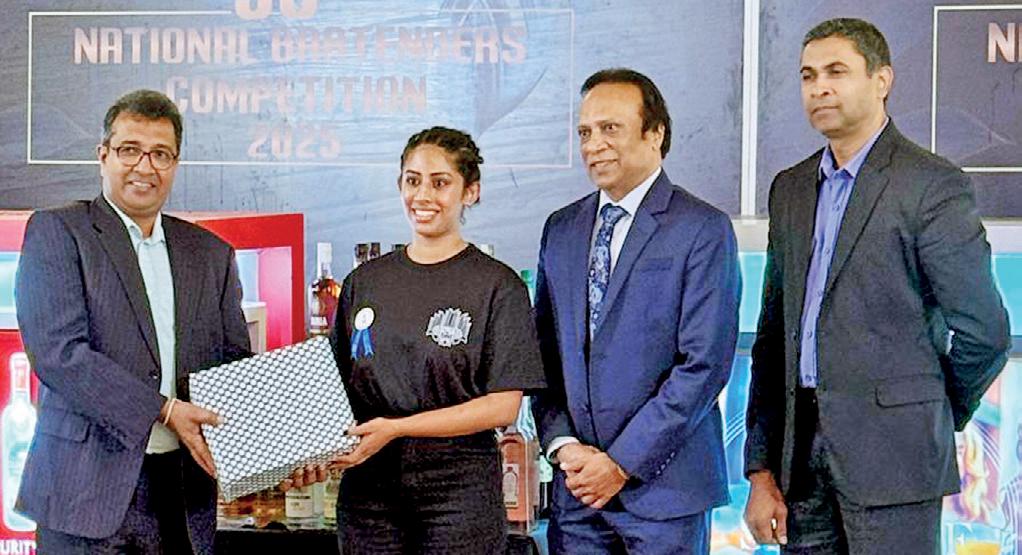 Hiruni Fernando of Cinnamon Citadel Kandy secures victory at National Bartenders Regional Competition