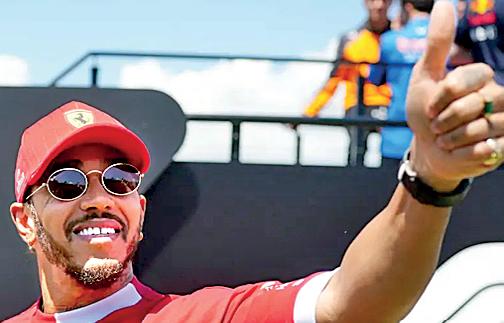 'More to come' from Ferrari, says Hamilton