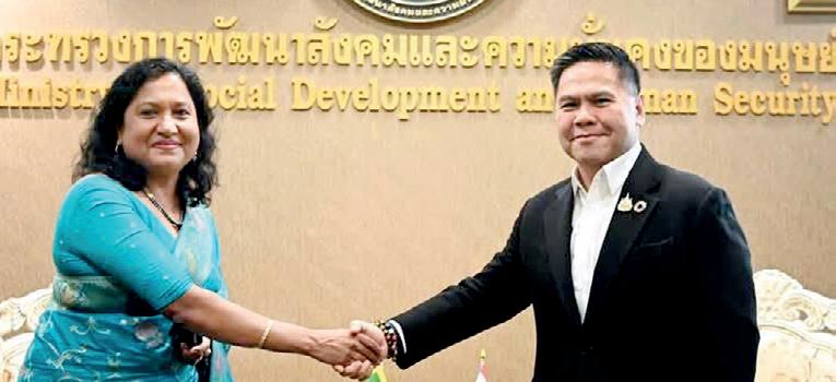 Thailand and Sri Lanka deepen social development ties