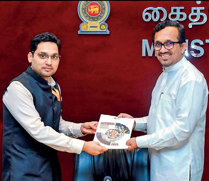 Indian mining delegation visits Sri Lanka