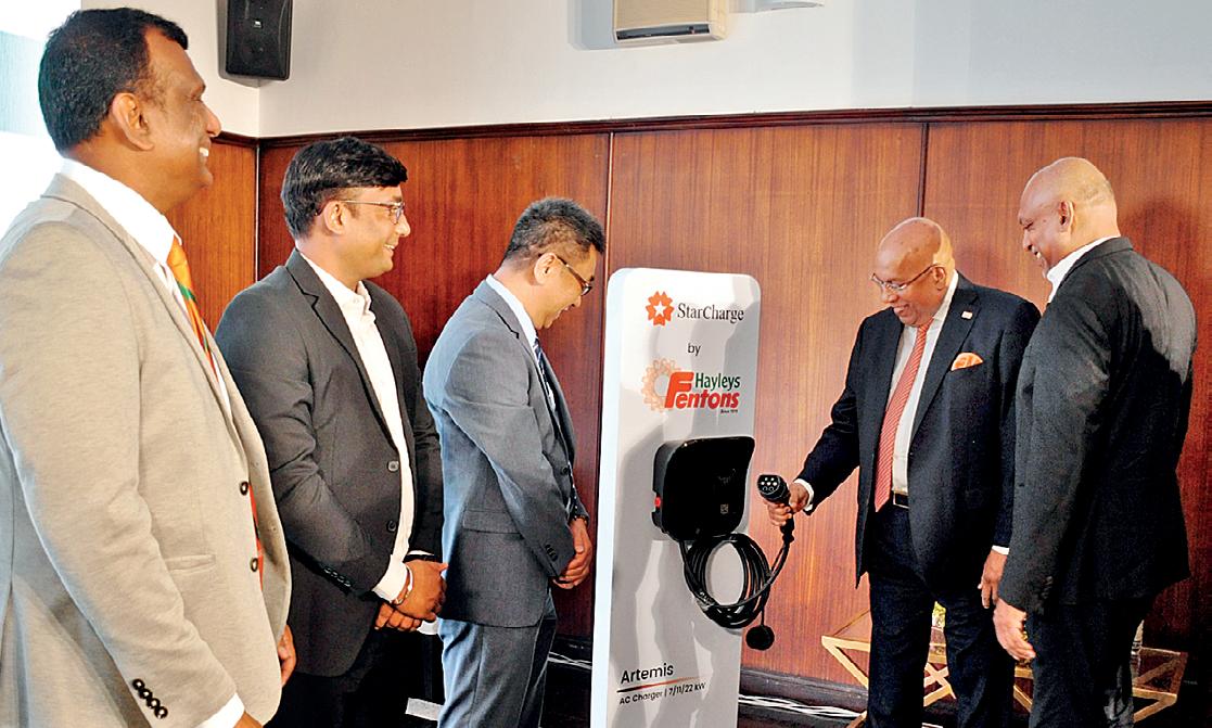 Hayleys Fentons Mobility unveils StarCharge EV tech in Sri Lanka