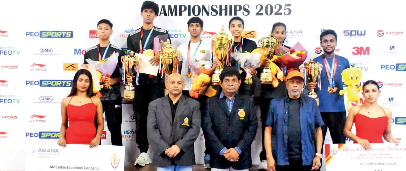 Triple-crown sensation Rashmi shines at MBA All-Island Badminton Championships