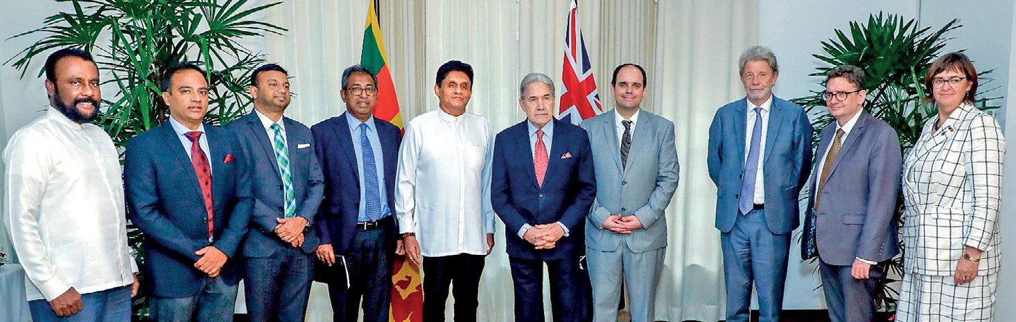 Premadasa and Peters pledge deeper Sri Lanka-New Zealand ties