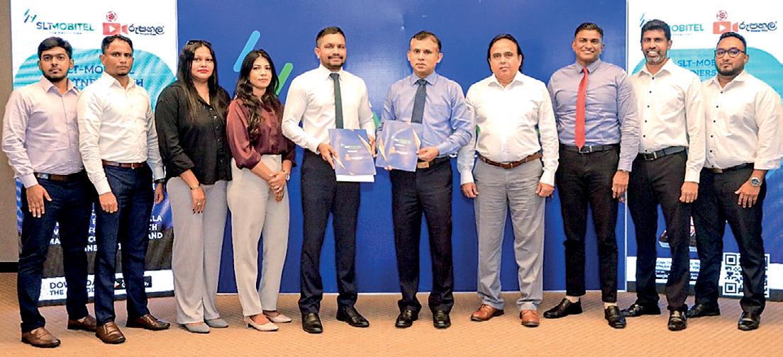 SLT-Mobitel partners Sri Lanka's biggest Sinhala entertainment platform 'Roopa Hala'