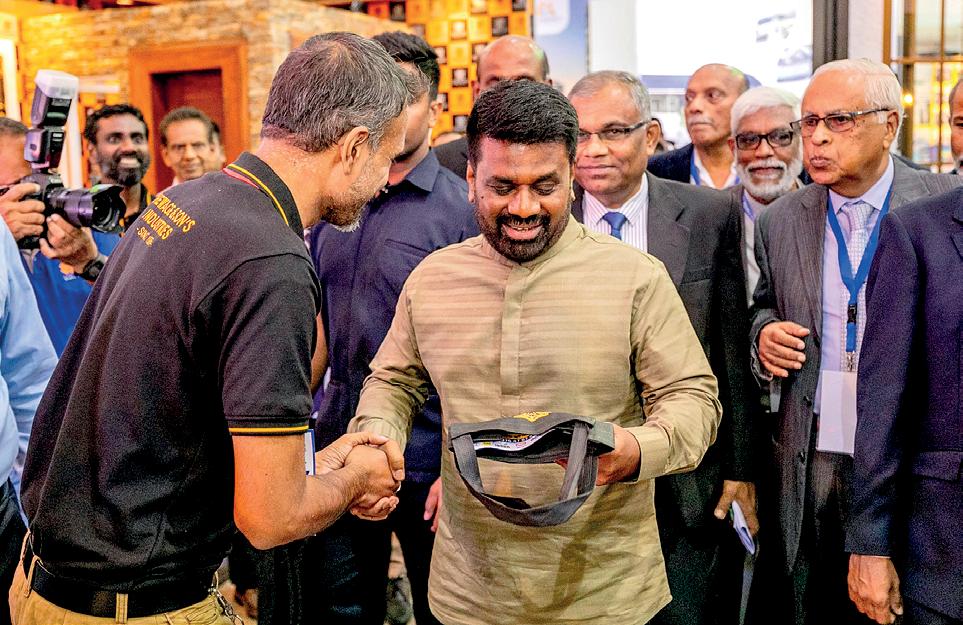 President visits Build SL Housing and Construction International Expo 2025