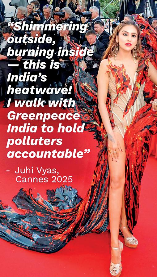 Climate messaging went to Cannes and wore a dress