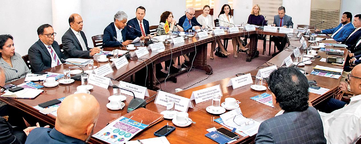 Ceylon Chamber hosts EU delegation led by Polish Foreign Minister to advance trade and investment