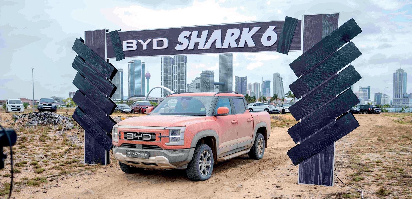 BYD launches game-changing plug-in hybrid pickup 'Shark 06' in Sri Lanka
