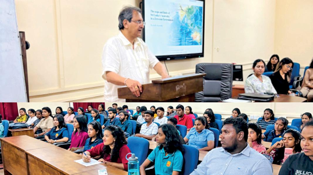 LKI engages with Ruhuna University undergraduates in discussion on Sri Lanka foreign policy