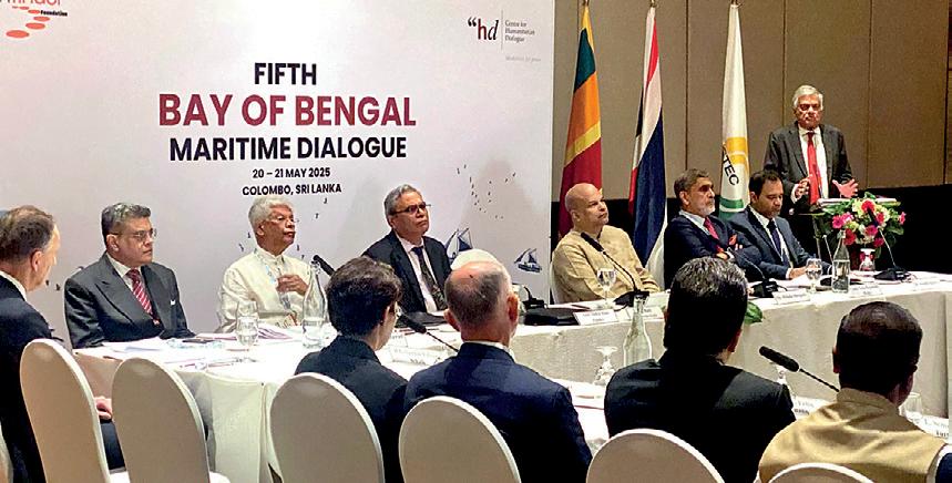 Fifth Bay of Bengal Maritime Dialogue, co-hosted by Pathfinder Foundation with Centre for Humanitarian Dialogue of Switzerland held in Colombo