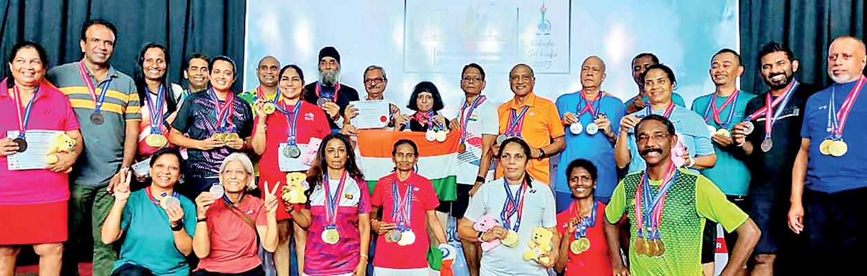 Nadeesha wins four gold medals as Sri Lankan shuttlers bag rich haul at Ceylon Masters Championship