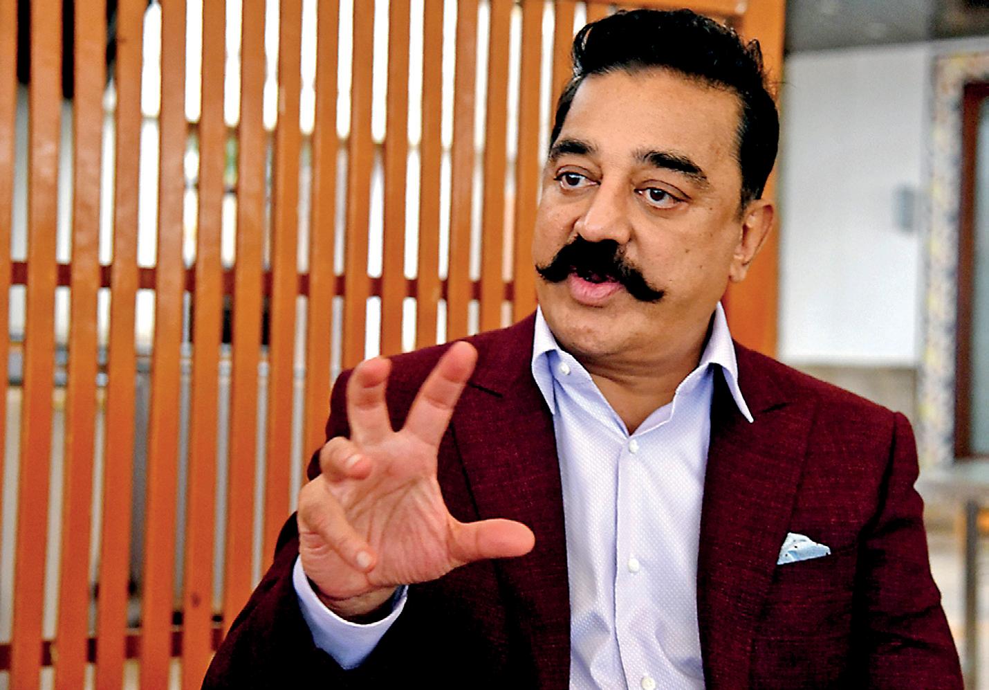 Actor-politico Kamal Haasan in the eye of Tamil-Kannada “Thug Life” storm