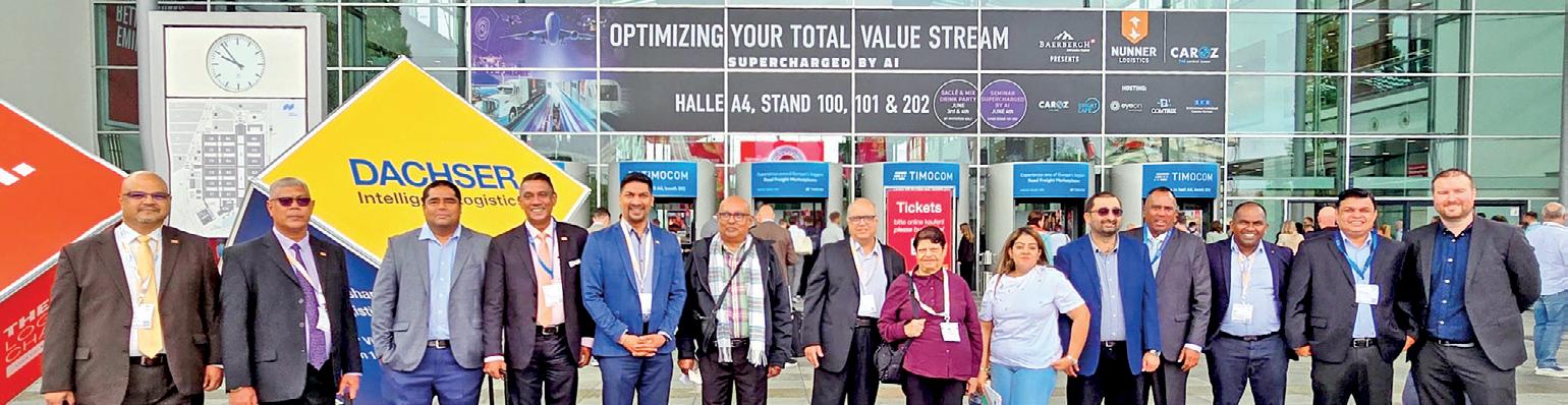Sri Lankan delegation explores global innovations at Transport Logistic 2025 in Munich