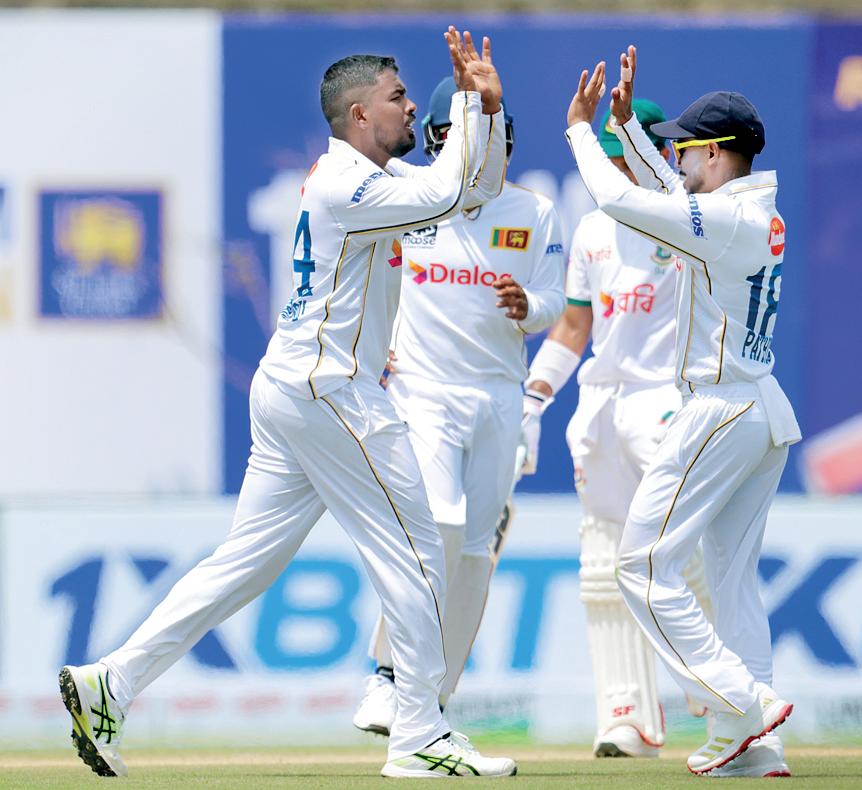 It is not a typical Galle wicket it's more in favour of the batsmen – Tharindu