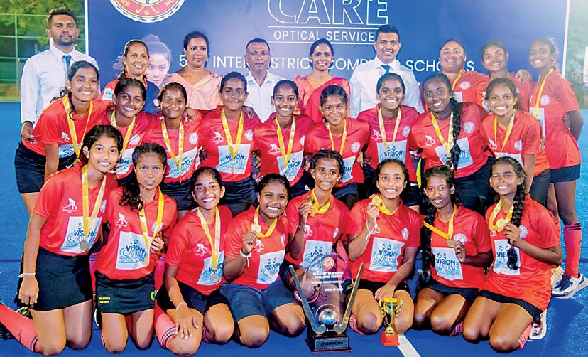 Vision Care supports 58th Inter District Schools Hockey Tournament 2025 as Title Sponsor
