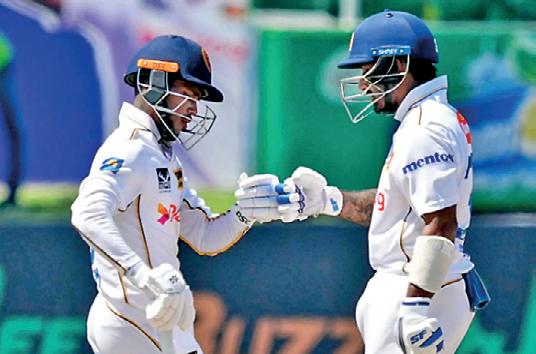 Sri Lanka respond strongly through Nissanka century