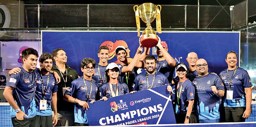 Colombo Aces crowned Champions as Sri Lanka Padel League 2025 wraps up thrilling inaugural seasons