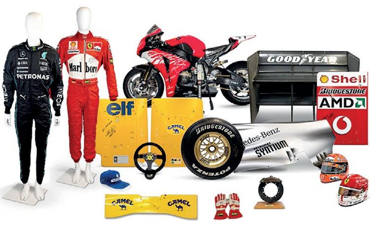 RM Sotheby's launches e-auction of F1 champs' memorabilia