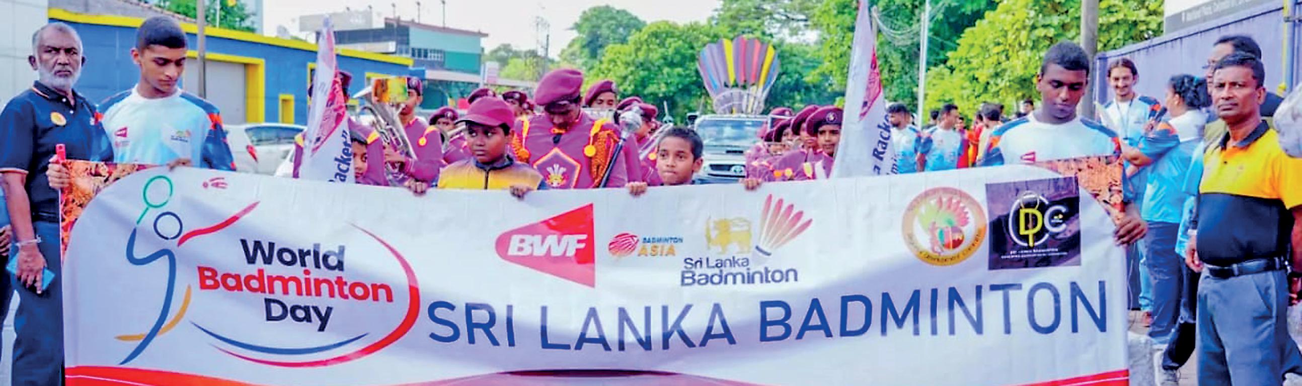 SLB conducts successful World Badminton Day Walk