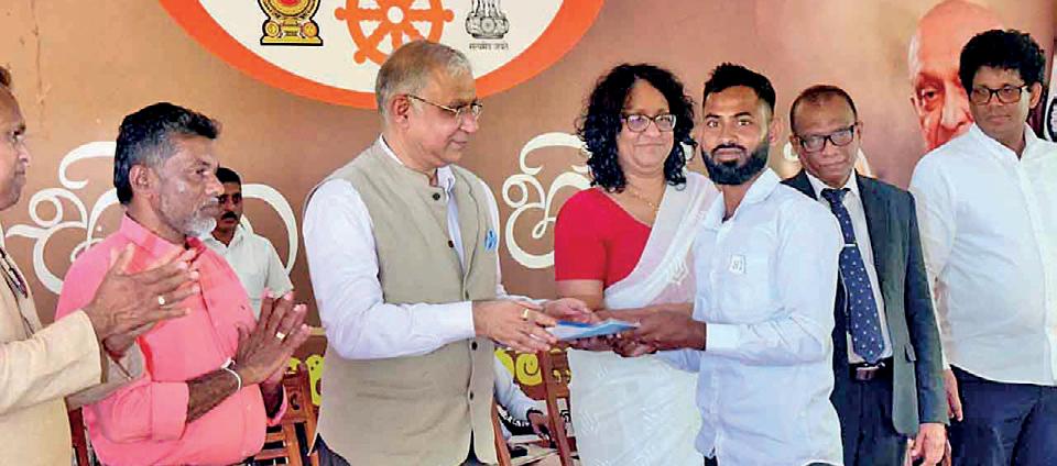 India-funded 115-unit housing project opens in Anuradhapura
