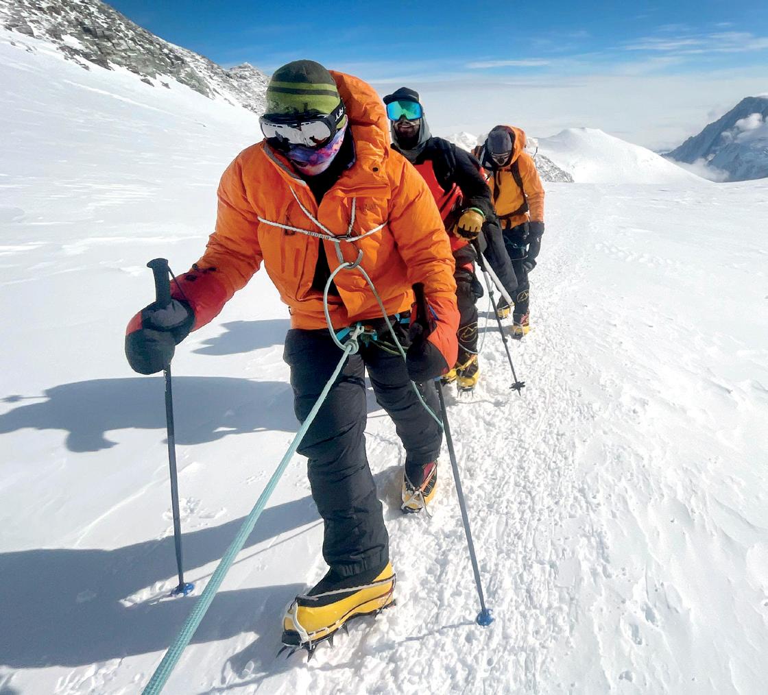 Johann Peries becomes first Sri Lankan to swarm up seven summits