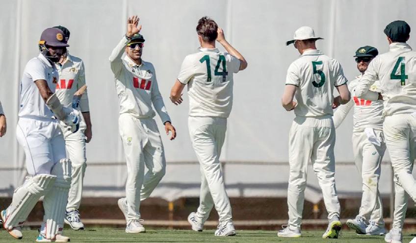 Uphill task for Sri Lanka 'A' in first 4-day unofficial test