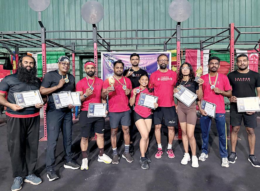Rachitha Buddhika crowned National Champion at Kettlebell Lifting Championship 2025