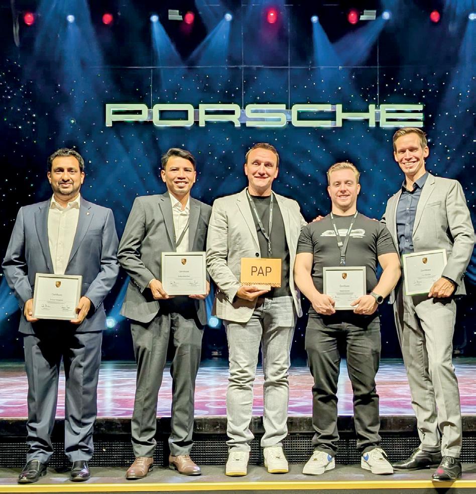 Porsche Sri Lanka amongst winners of Porsche Aftersales World Challenge 2024