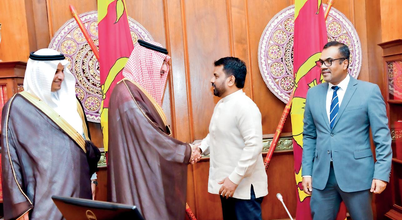President holds talks with Heads of Saudi Fund for Development