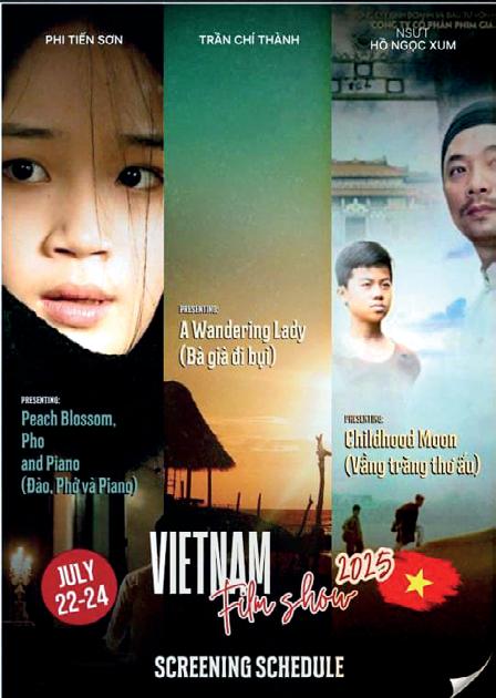 Vietnam Film Show 2025 from Monday onwards