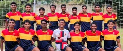 Trinity wins Central Province Under-20 Football Championship