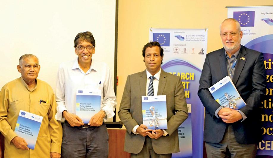 Factors guiding voter preference in Sri Lanka: European Union funded survey reveals