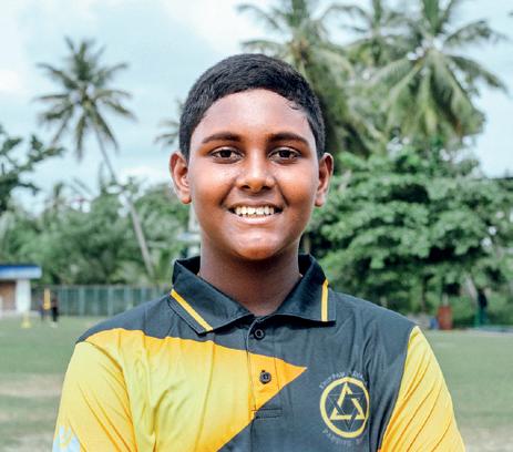 Senuja Vehan Halwathura scores 3rd consecutive fifty in U15 Division 1 tournament