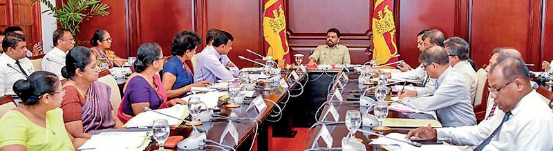 President reviews 29 institutions of Plantation and Community Infrastructure Ministry