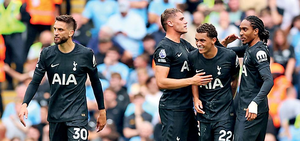Tottenham Hotspur stun Manchester City 2:0