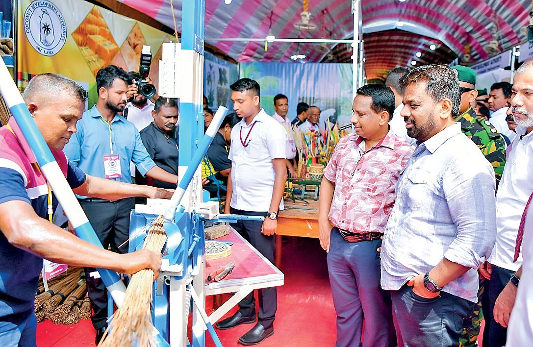 President launches first coconut seed production unit in north