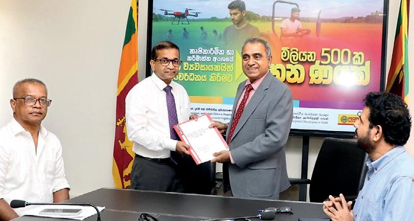 People’s Bank, Agriculture Ministry launch concessional loan scheme for young agripreneurs