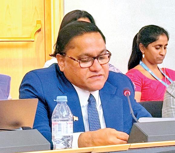 Foreign Minister Herath assures UNHRC, defends reforms, sovereignty in Geneva