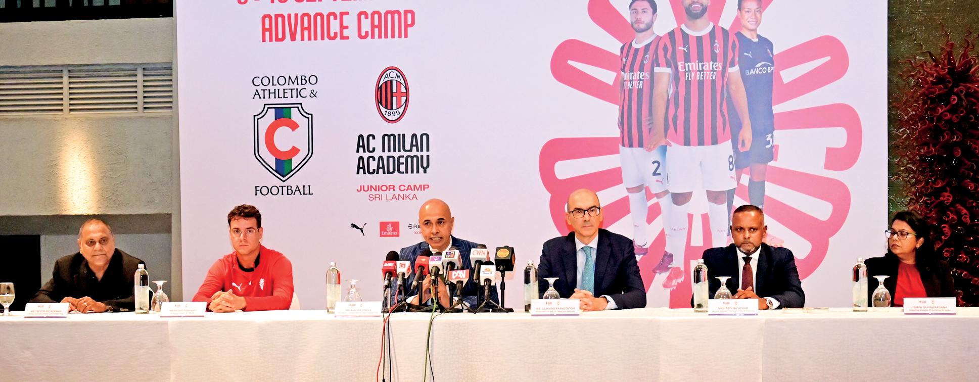 AC Milan strengthens long-term partnership with Colombo Athletic and Football Club
