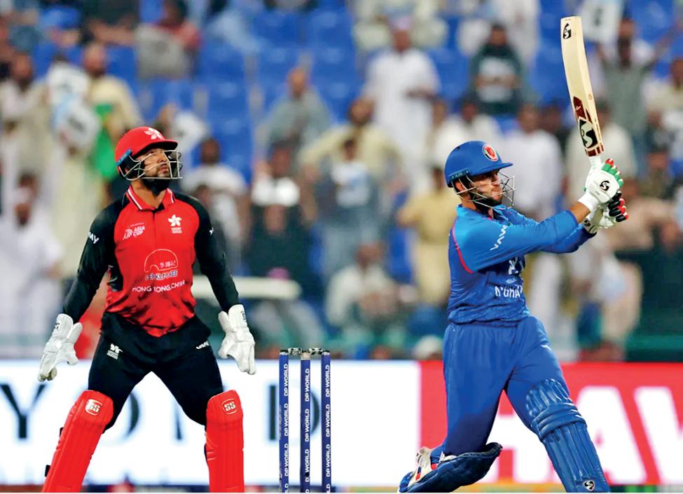 Omarzai scores fastest ever 50 as Afghanistan rout Hong Kong