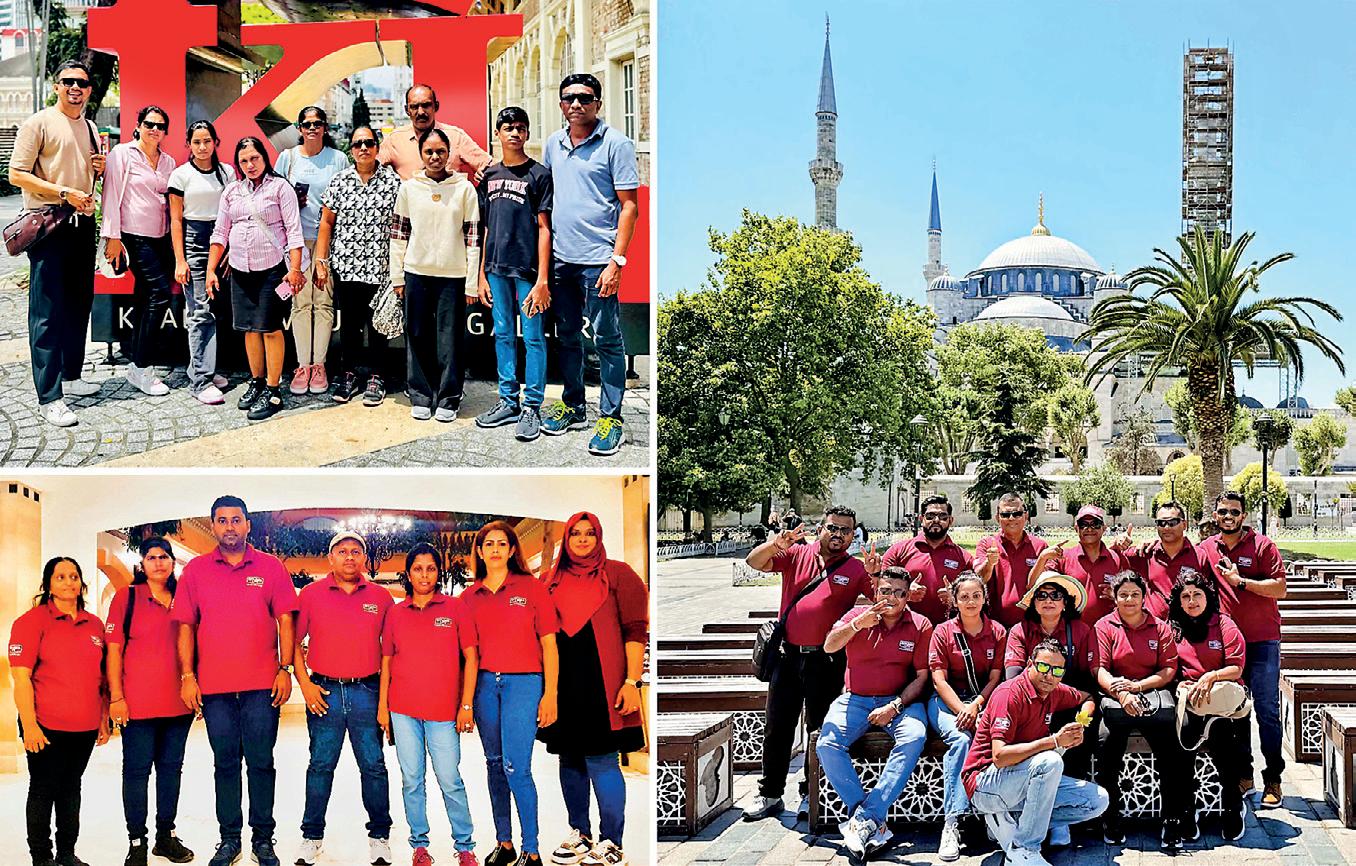 Ceylinco Life's top sales stars celebrate success with overseas adventures