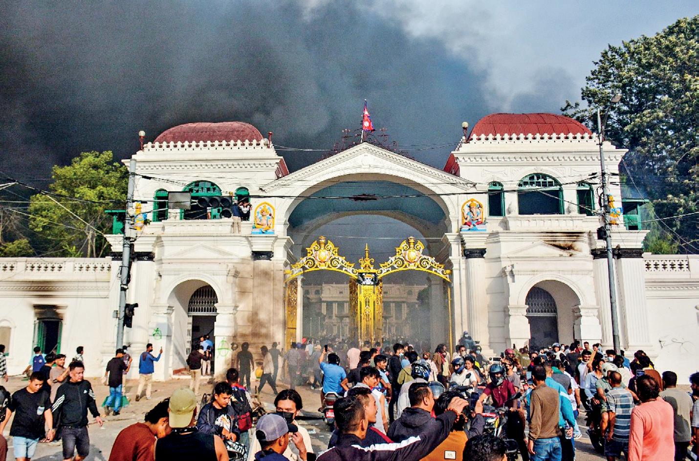 Case of “unknowns” hijacking isolated protests with “anti-corruption” rhetoric