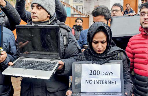 Shutting down the internet shuts down your right to know