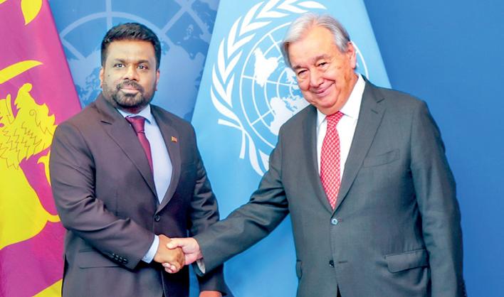 President meets UN Secretary-General
