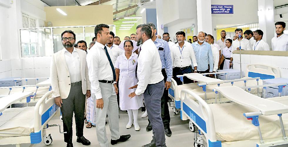 Rs. 1 b China-funded ward complex opens at Dharga Town Hospital