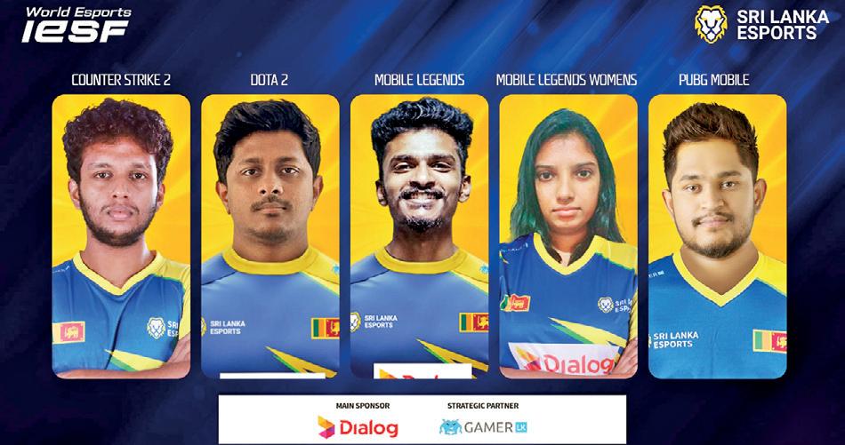 Sri Lanka competes in IESF World Esports Championship 2025 qualifiers