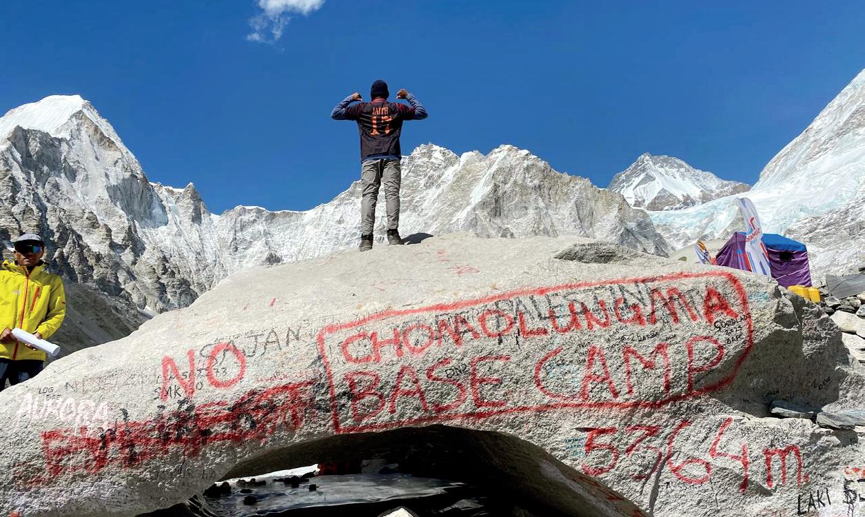 Youngest Sri Lankan at Everest Base Camp sets sights on Europe's tallest